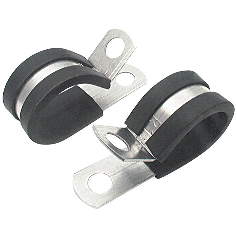 Allstar Performance Aluminum Line Clamps 1/2in 50pk ALL18303-50
