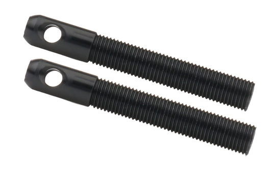 Allstar Performance Replacement Lightweight Aluminum Pins 3/8in Black 2pk ALL18493