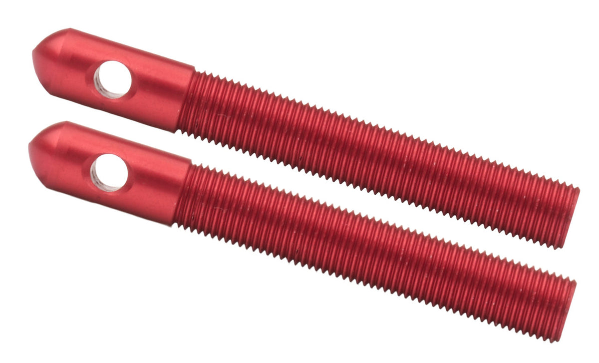 Allstar Performance Replacement Aluminum Pins 1/2in Red 2pk ALL18508