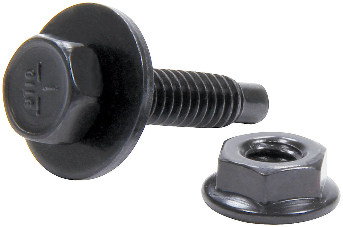 Allstar Performance Body Bolt Kit 10pk Black 1-1/8in ALL18560