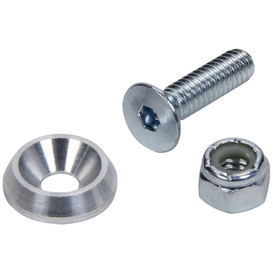 Allstar Performance Countersunk Bolts 1/4in w/ 3/4in Washer 50pk ALL18628-50