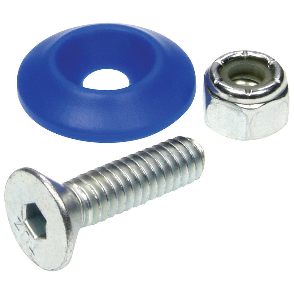 Allstar Performance Countersunk Bolt Kit Blue 10pk ALL18683