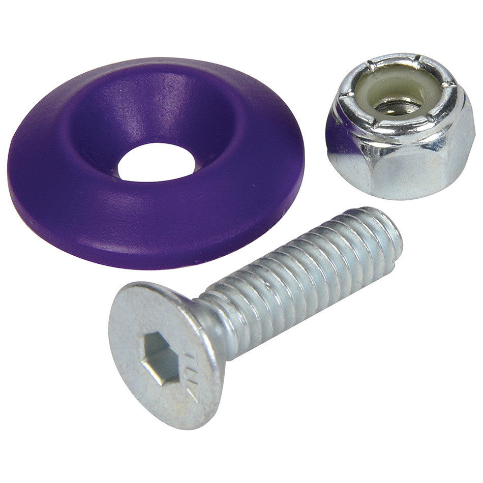 Allstar Performance Countersunk Bolt Kit Purple 10pk ALL18687