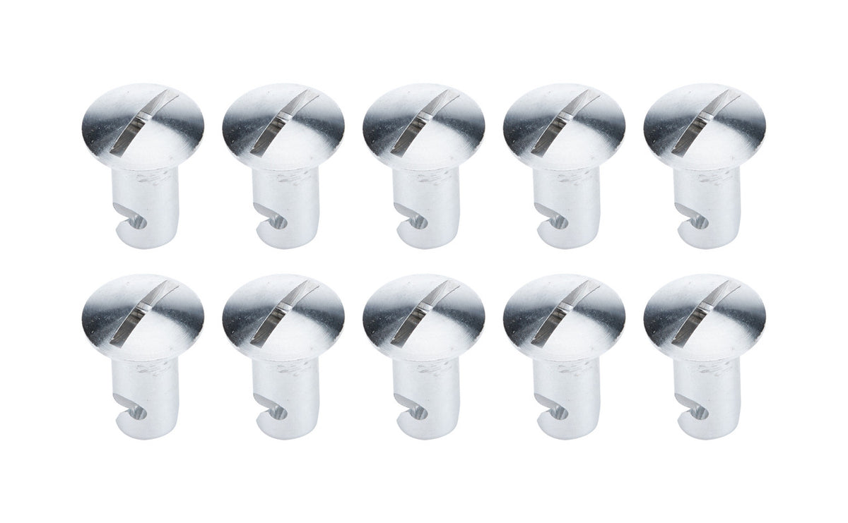 Allstar Performance Flush Head Fasteners 7/16 .750in 10pk Alum ALL19274