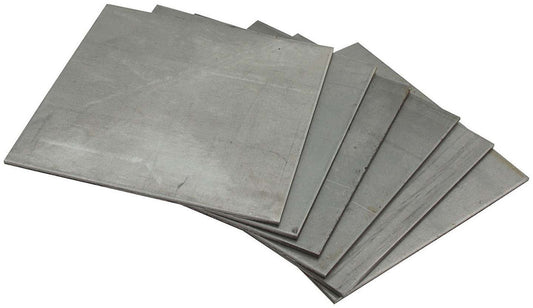 Allstar Performance Floor Plates 6in x 6in 6pk ALL22640