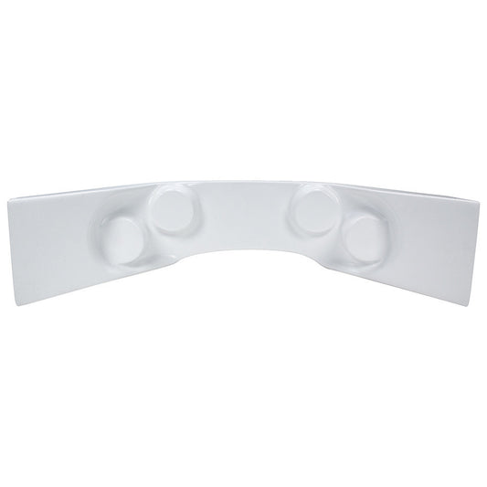 Allstar Performance Fiberglass Curved Dash Panel White ALL23242
