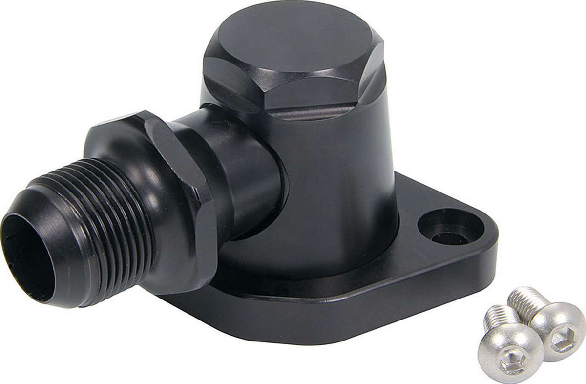 Allstar Performance Billet Water Neck 16AN Black ALL30372