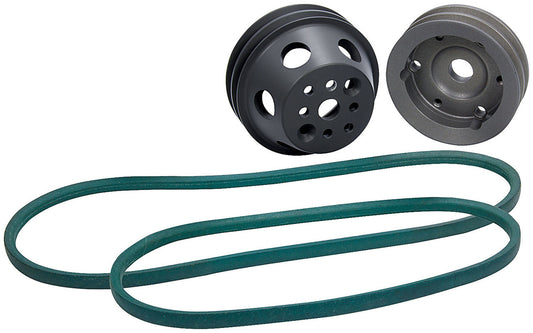 Allstar Performance Pulley Kit Block Mount PS Premium ALL31090