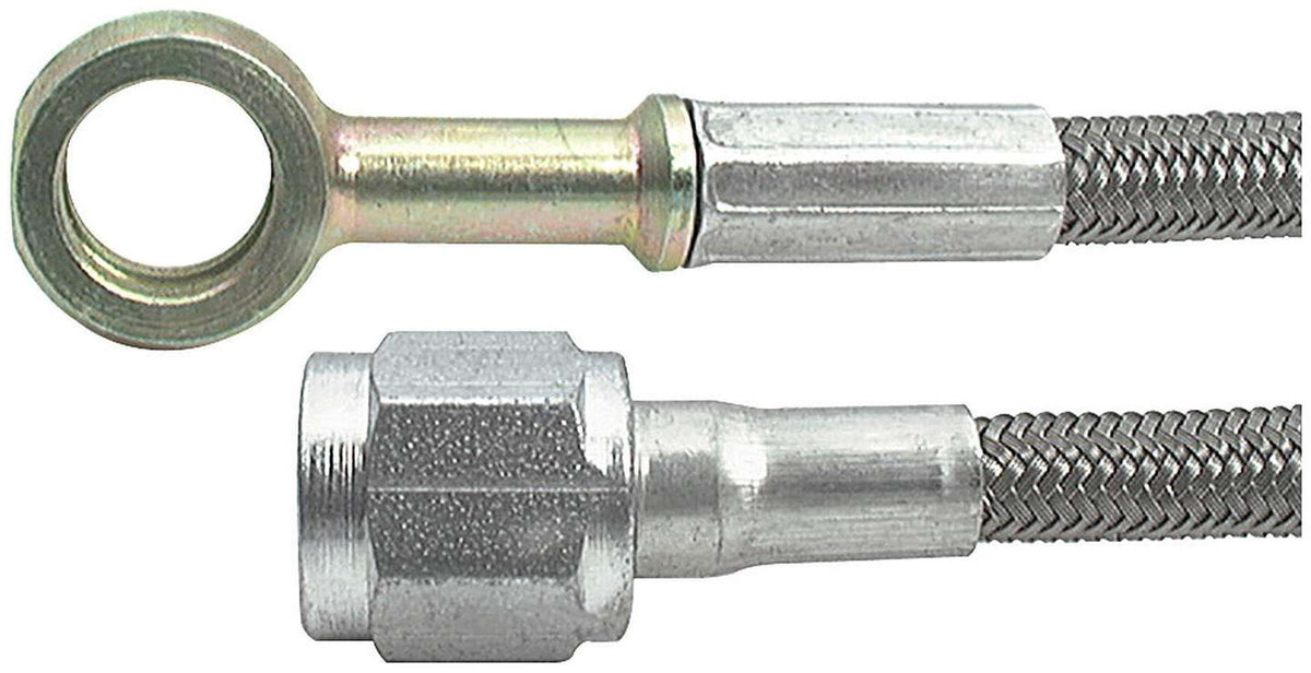 Allstar Performance 44in #3 Line -3 Straight/10mm Banjo ALL46340-44