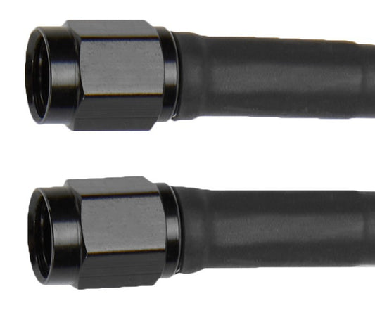 Allstar Performance Coated Braided Line 48in #2 Hose -3 Straight/-3 Straight ALL48379
