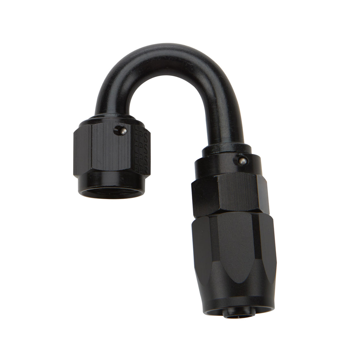 Allstar Performance Reusable Hose End Black 180 Deg Elbow -16 ALL49386