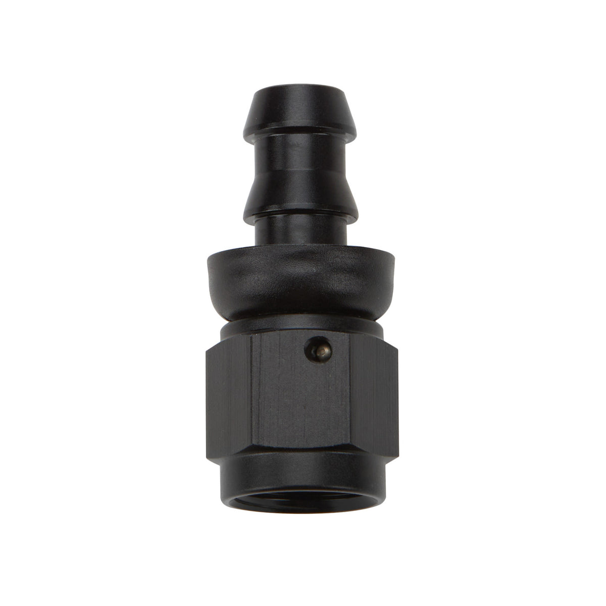 Allstar Performance Pushlock Hose End Black Straight -4 ALL49411