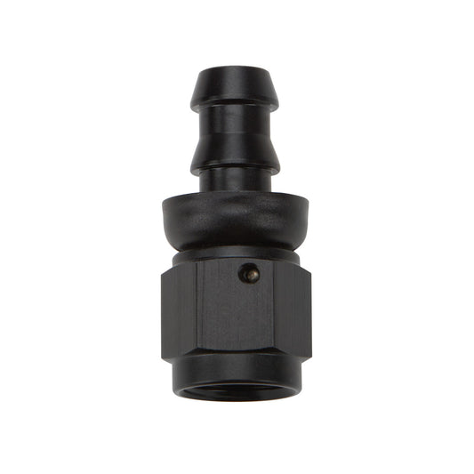 Allstar Performance Pushlock Hose End Black Straight -8 ALL49413