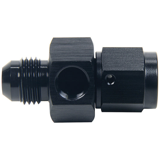 Allstar Performance Gauge Adapter AN -6 Fem x -6 Male x 1/8in NPT ALL49762