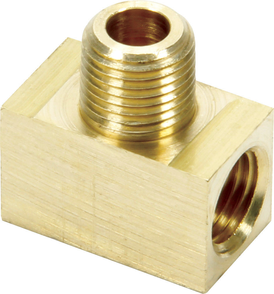 Allstar Performance Inverted Flare Tee 3/16in with 1/8NPT Male ALL50135-10