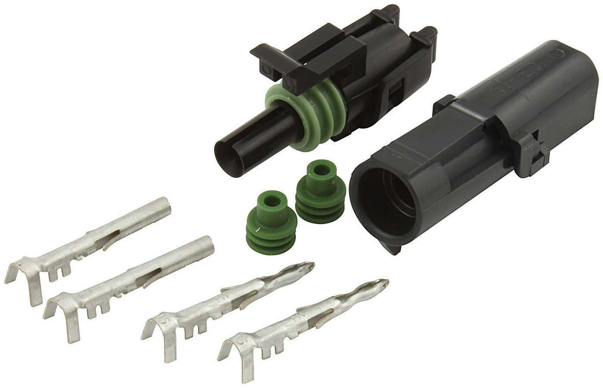 Allstar Performance 1-Wire Weather Pack Connector Kit ALL76265