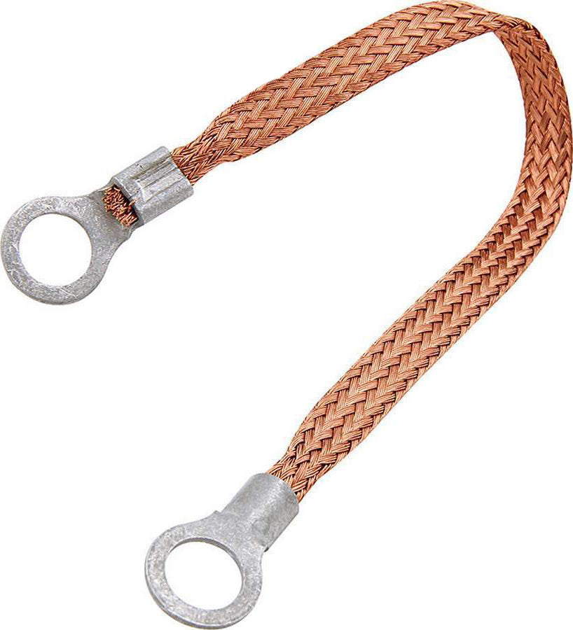 Allstar Performance Copper Ground Strap 24in with 1/4in Ring Terminals ALL76328-24