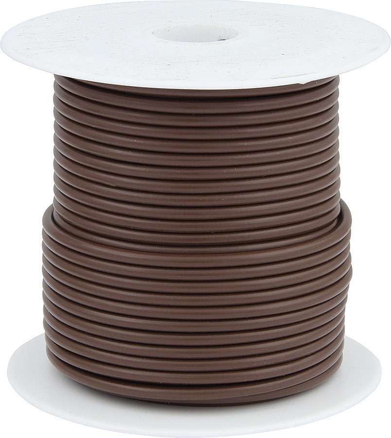 Allstar Performance 14 AWG Brown Primary Wire 100ft ALL76555