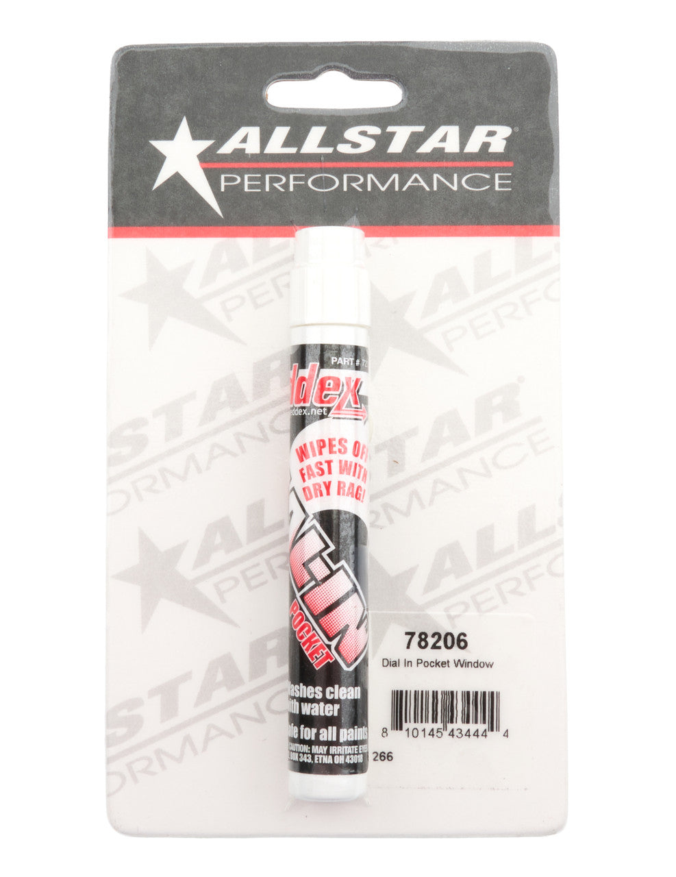 Allstar Performance Dial-In Window Marker Pocket Size .5oz 36pk ALL78206-36