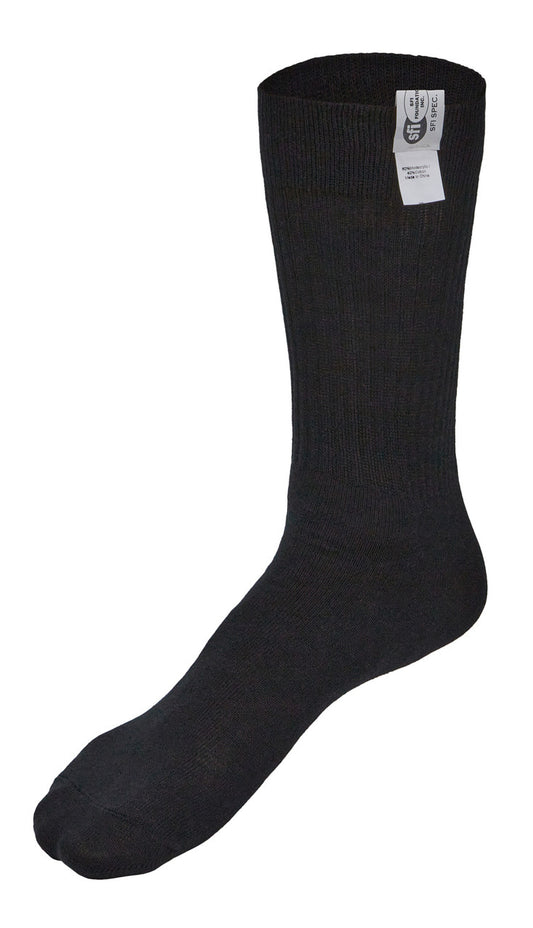 Allstar Performance Socks Pair SFI 3.3 Thick F/R Black Size 6-7 ALL926411