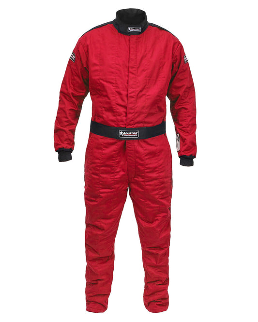 Allstar Performance Racing Suit SFI 3.2A/5 M/L Red Large ALL935074