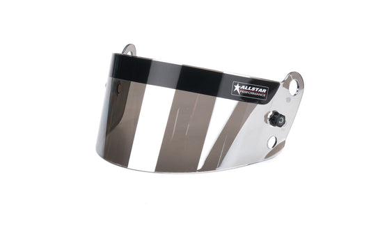 Allstar Performance Helmet Shield Anti-Fog 3mm Polycarbonate Silver Chrome ALL940605