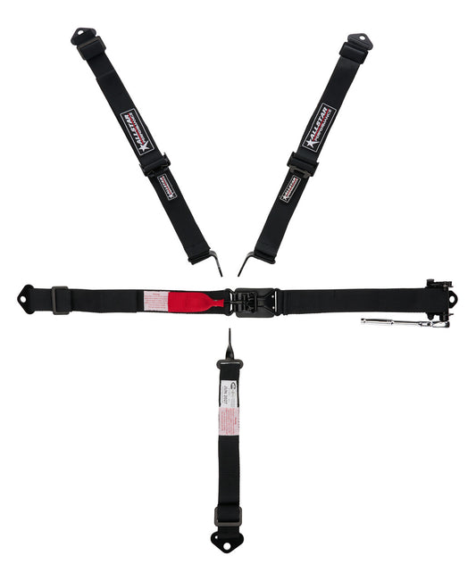 Allstar Performance 5pt Harness L&L Ratchet 2in Belts ALL951171