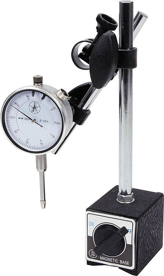 Allstar Performance Dial Gauge W/ Mag Base ALL96414