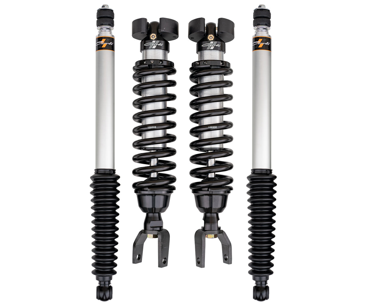Carli Suspension AS-RAM15SPKG-CS20IFP-B 2.5 in Coilover Front 2.0 in IFP Rear 2.5 in Shocks for 2019-2024 Ram 1500 4x4