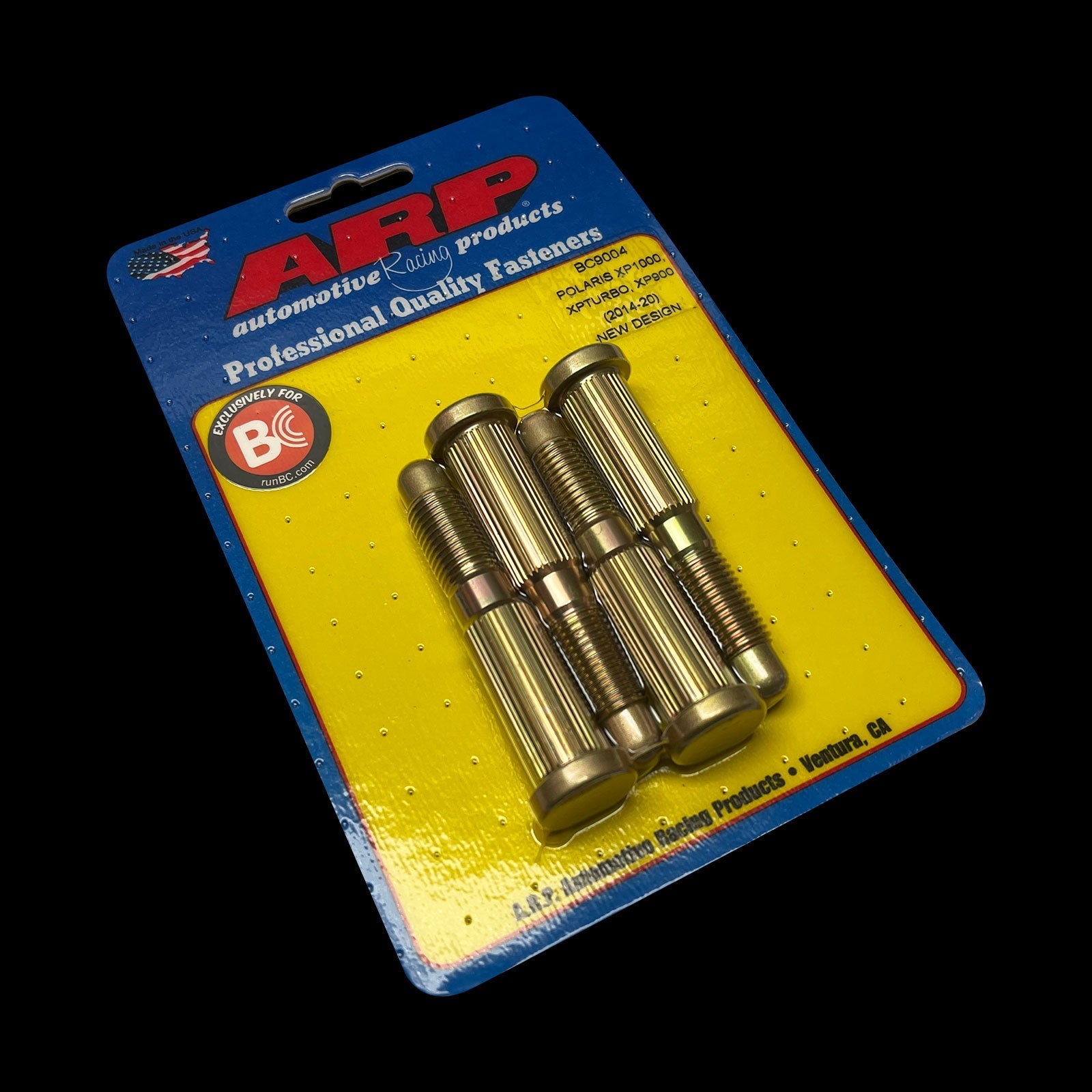 Brian Crower ARP Polaris RZR XP Wheel Stud Kit - Design (set/4) BC9004