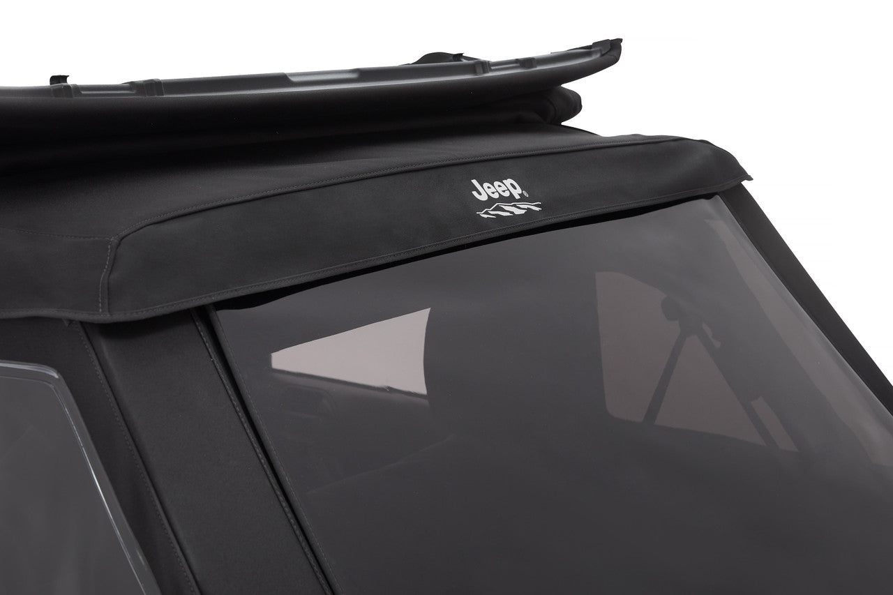 Bestop 07-18 Jeep Wrangler JK 2-Door Jeep Trektop Glide (Black Diamond)