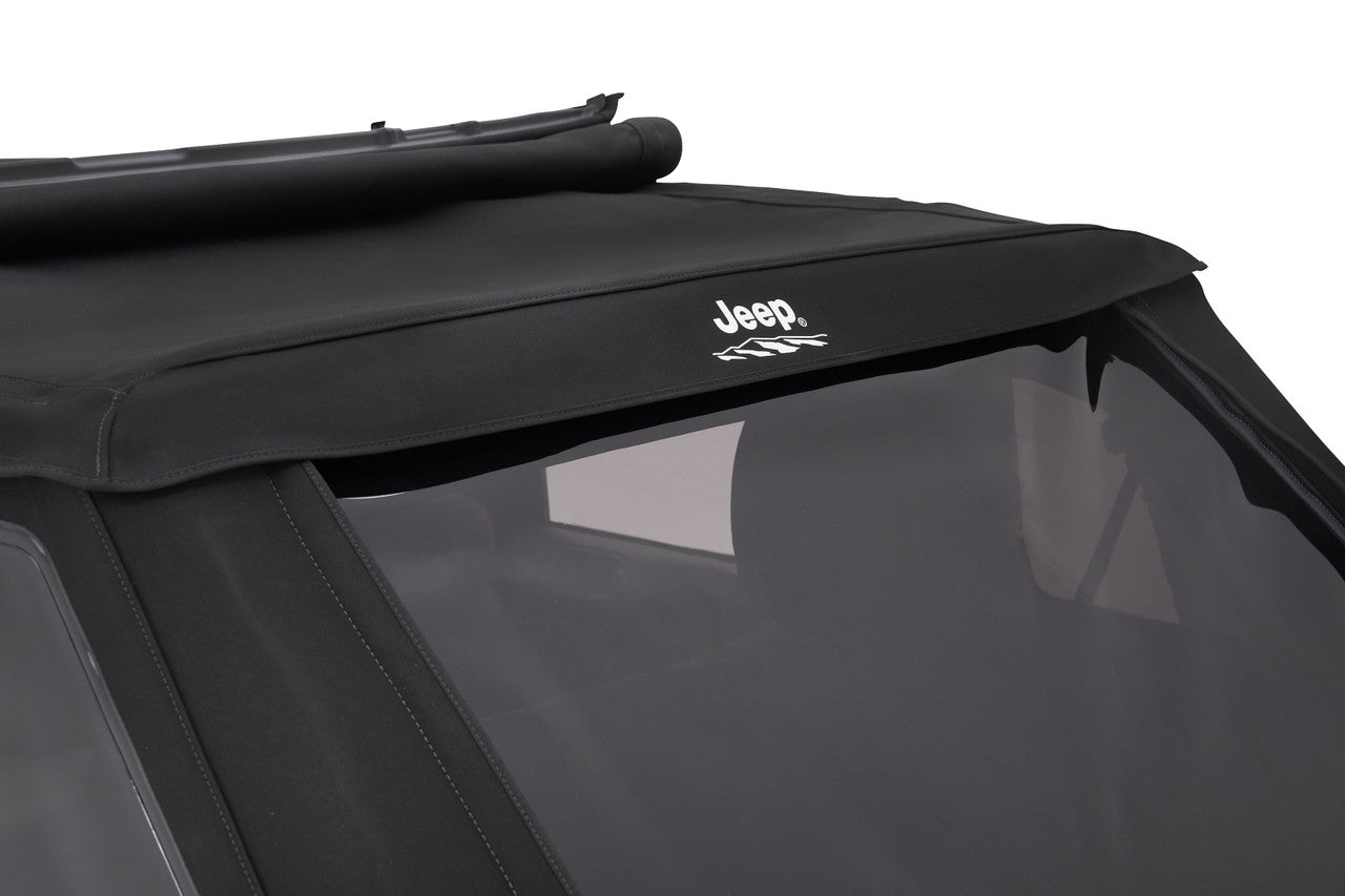 Bestop 07-18 Jeep Wrangler JK 2-Door Jeep Trektop (Premium Black Twill)
