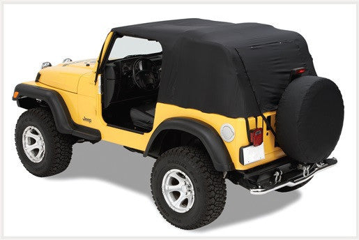 Bestop 92-95 Wrangler YJ Emergency Top (Black)