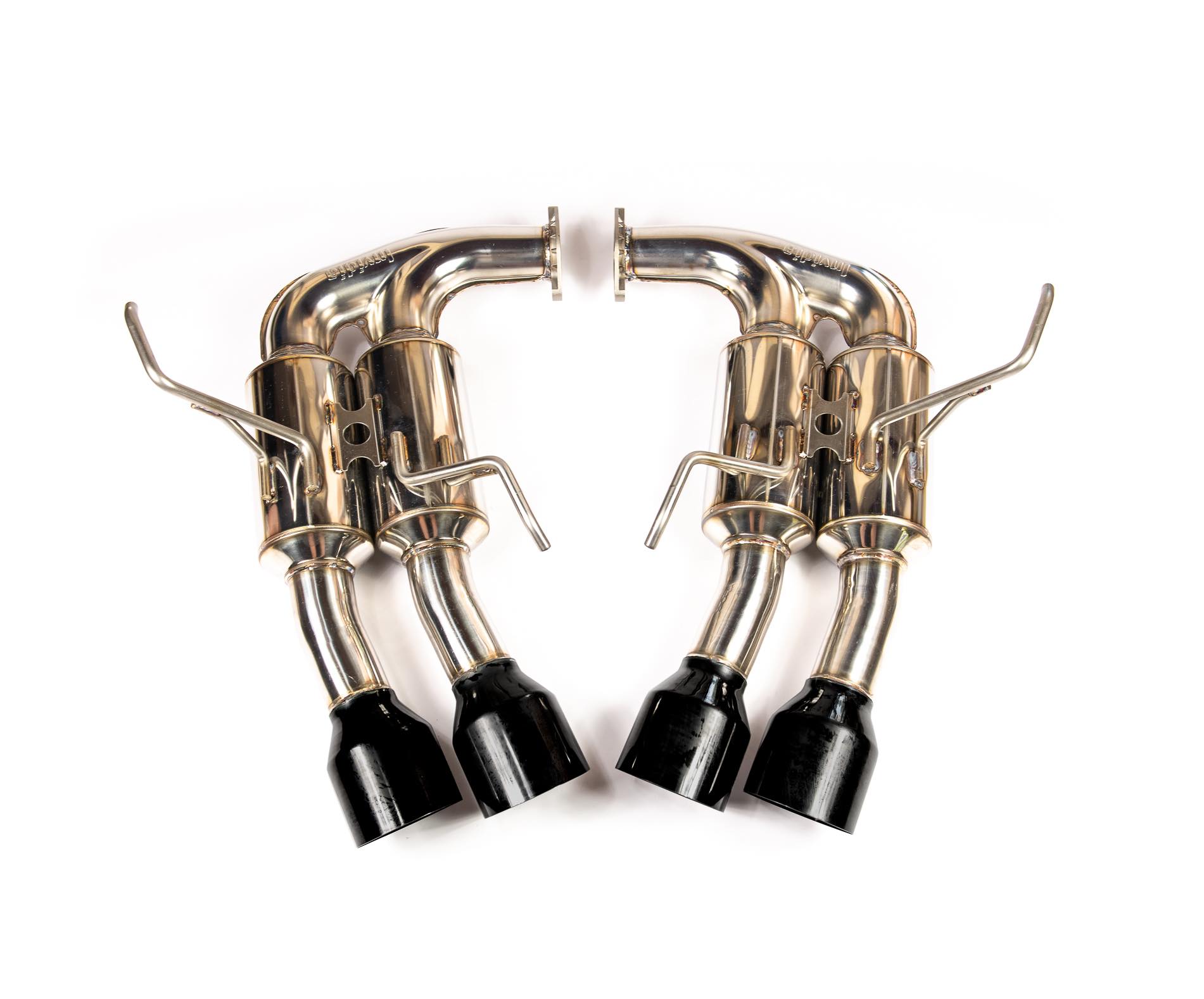 Invidia HS15STIGM4SB 11-21 Subaru WRX/STI Sedan Gemini R400 Single Layer Black tip Cat-back Exhaust