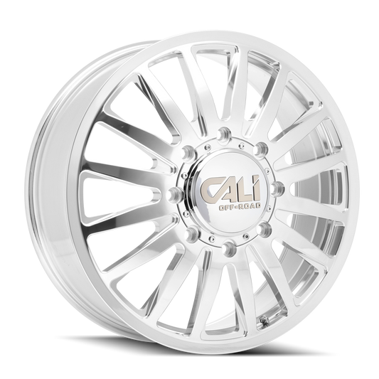 Cali Off-Road Summit Dually Front 22x8.25 8x210 115mm Polished Wheel 9110D-22879PMF115