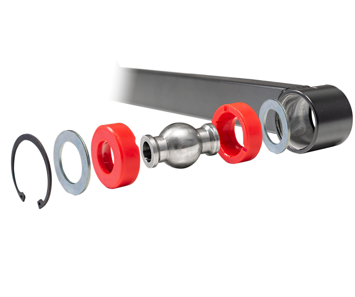 Carli Suspension CS-CA-MS16-94 Extended Control Arms (Mild Steel, 14mm / 16mm) for 1998.5-2002 Dodge Ram 2500 / 3500 4x4