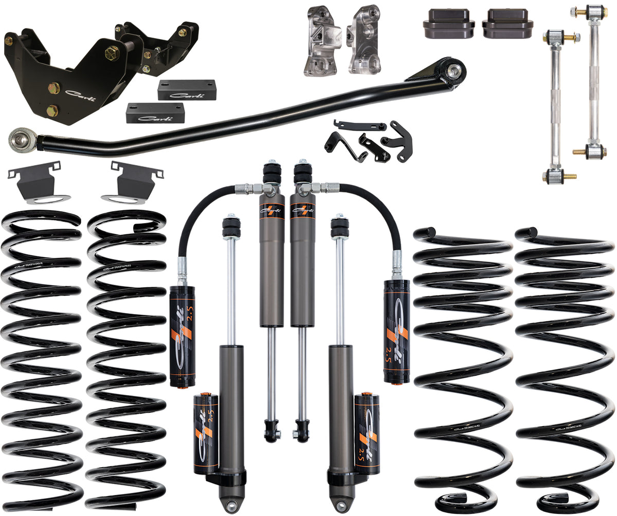 Carli Suspension CS-D3-PF-CS-19-H-R2 3 in Pathfinder System R2 Coils for 2019-2025 Ram 2500 Hemi 4x4