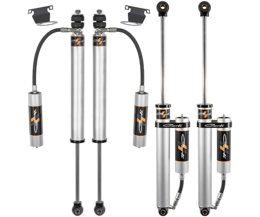 Carli Suspension AS-D3SPKG-CS20RR-A Backcountry Remote Reservoir Shock Set 3.25 in Lift for 2013-2022 Ram 2500 4x4