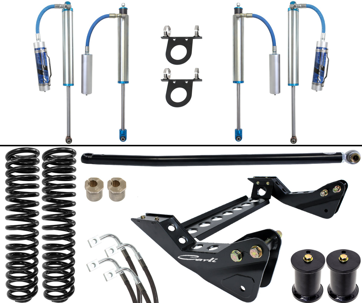 Carli Suspension CS-F45-PT25-05 4.5 in Pintop System for 2005-2007 Ford F-250 / F-350 Super Duty Diesel 4x4