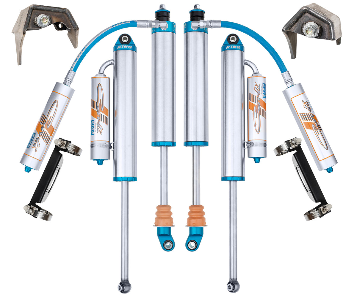 Carli Suspension AS-FD30SPKG-45-1723 King 3.0 in Remote Reservoir & Piggyback 4.5 in Lift Shocks for 2017-2023 Ford F-250 / F-350 Super Duty 4x4