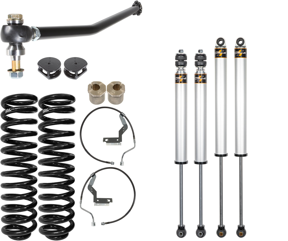 Carli Suspension CS-FLVL-COM-CS-17 2.0/3.0 in Commuter System with Progressive Add-A-Pack for 2017-2022 Ford F-250 / F-350 Super Duty Diesel 4x4