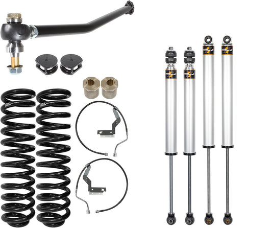 Carli Suspension CS-FLVL-COM-CS-17-PAP 2.5/3.5 in Commuter System with Progressive Add-A-Pack for 2017-2022 Ford F-250 / F-350 Super Duty Diesel 4x4