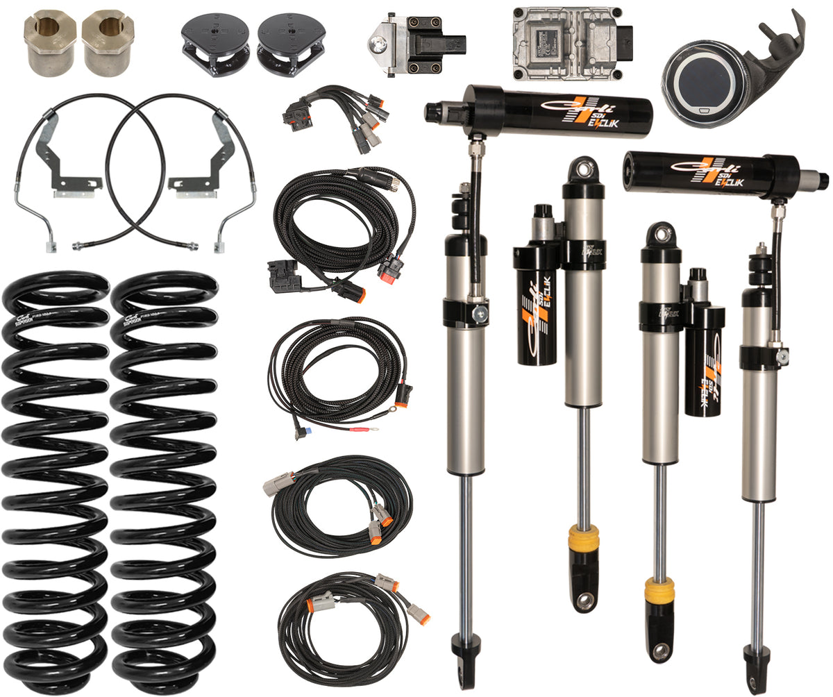 Carli Suspension CS-FLVL-EV25-17 2.5/3.5 in E-Venture System for 2017-2022 Ford F-250 / F-350 Super Duty Diesel 4x4