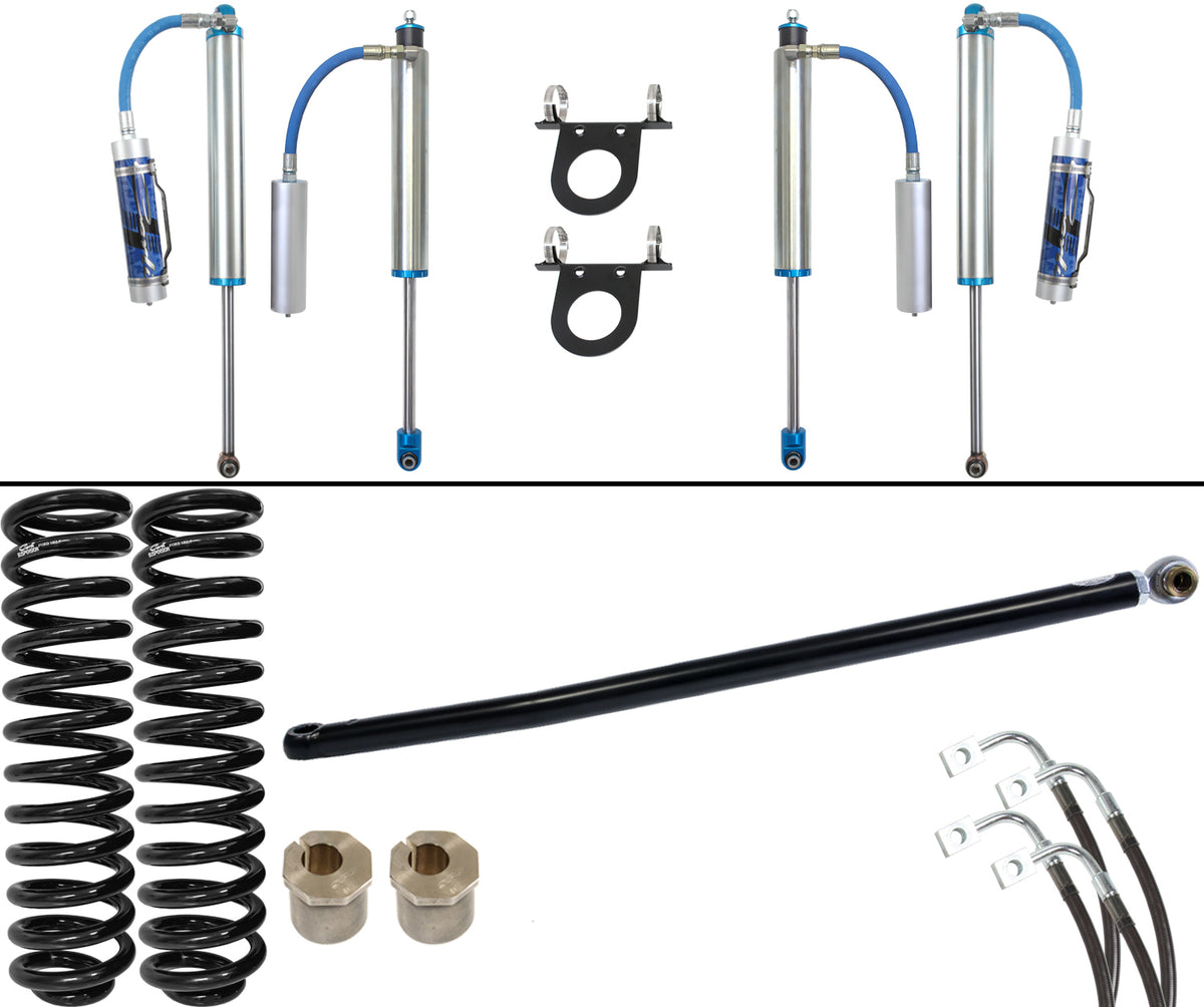 Carli Suspension CS-FLVL-PT25-05 2.5 in Pintop System for 2005-2007 Ford F-250 / F-350 Super Duty Diesel 4x4