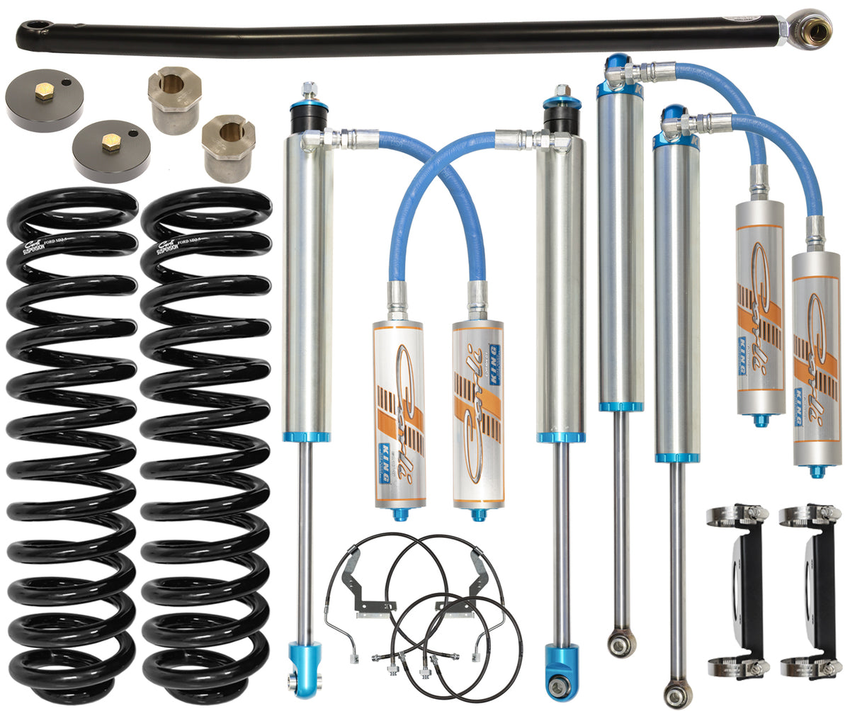 Carli Suspension CS-FLVL-PT25-11 XHD 2.5 in Pintop System for 2011-2016 Ford F-250 / F-350 Super Duty Diesel 4x4