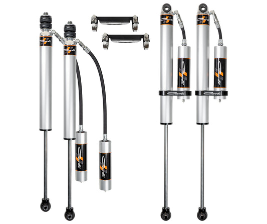 Carli Suspension CS-FLVLSPKG-CS20RR-A 2.0 in Remote Reservoir 2.5 in Lift Shocks & Mounts for 2005-2026 Ford F-250 / F-350 Super Duty 4x4