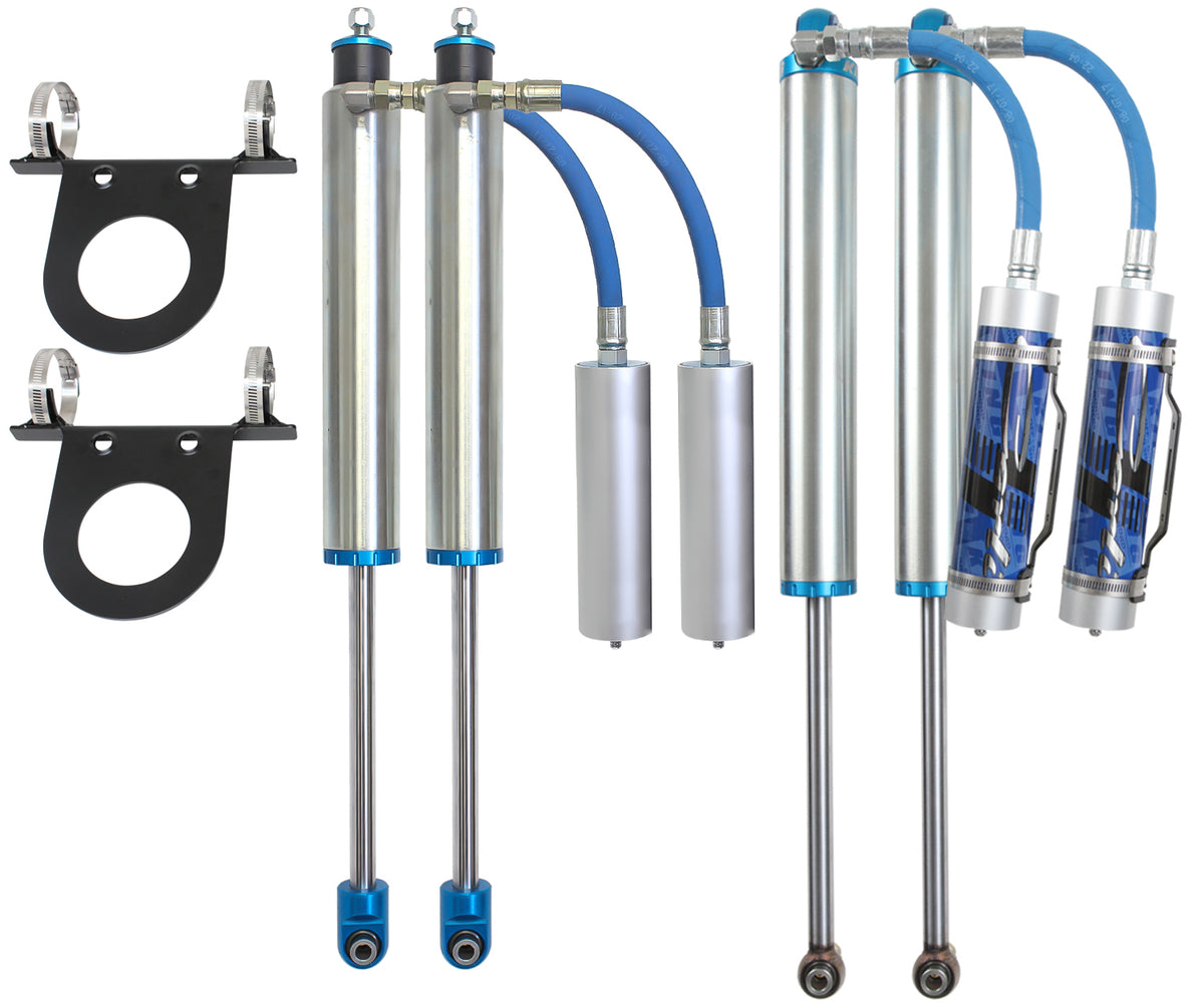 Carli Suspension AS-FPT25SPKG-45-05 Pintop 2.5 in Shocks 4.5/5.5 in Lift for 2005-2022 Ford F-250 / F-350 Super Duty