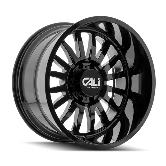 Cali Off-Road Summit 9110 22x12 8x165.1 -51mm Gloss Black Wheel 9110-22281GBN