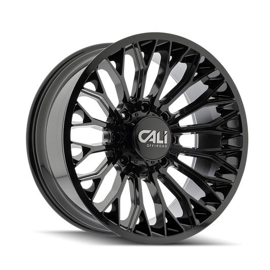 Cali Off-Road Evoke 9119 20x10 8x180 -19mm Gloss Black Wheel 9119-2178GB-19