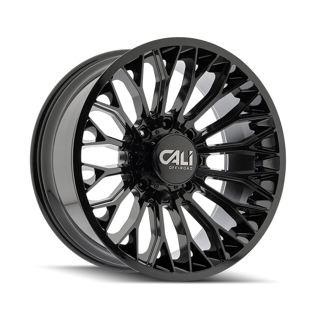 Cali Off-Road Evoke 9119 20x10 8x165.1 -19mm Gloss Black Wheel 9119-2181GB-19